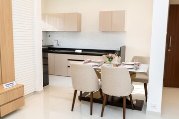 Kitchen in 1 BHK Apartment at Lohia Jain Pratham Vihar, Dhayari – for Sale