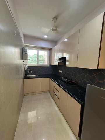 Kitchen in 1 BHK Apartment at Palm Residency Chhatarpur, Chattarpur – for Rent