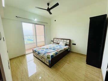 Bedroom in 3 BHK Apartment at VTP Beaumonde, Kharadi – for Rent