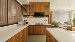 Kitchen in 3 BHK Apartment at Sree Hema Durga Asheervad, Miyapur – for Sale