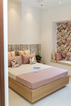 Bedroom in 2 BHK Apartment at Lohia Jain Pratham Vihar, Dhayari – for Sale