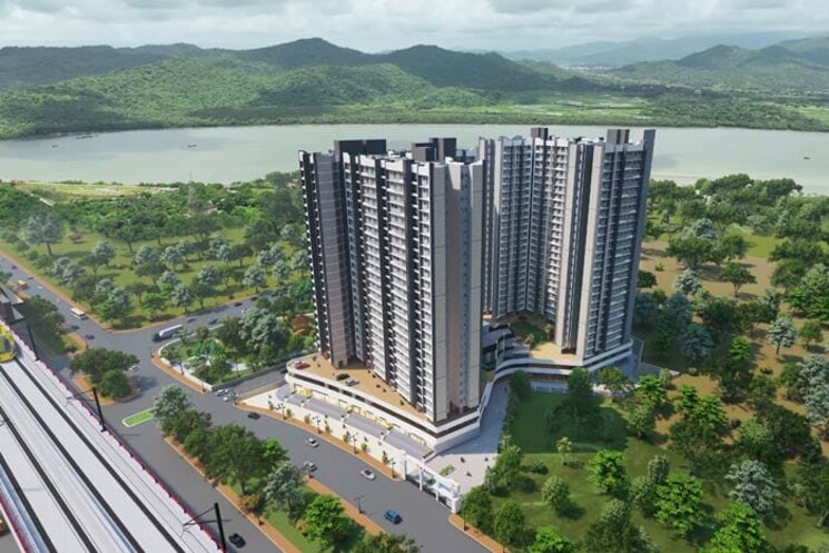 Exterior View, vihang-marina 1 Bedroom 430 Sq.Ft. Apartment In Ghodbunder Road Thane 9213338