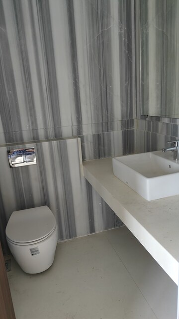 Bathroom in 3 BHK Apartment at Kalpataru Radiance, Goregaon West – for Rent