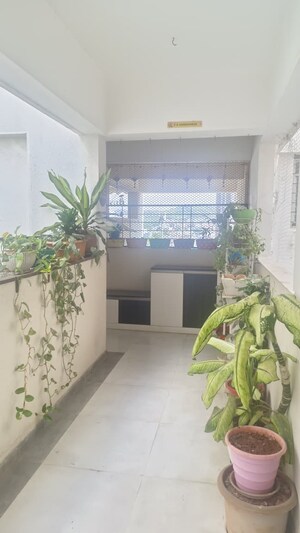 Balcony in 2 BHK Apartment at Shree Nidhi, Lohgaon – for Rent