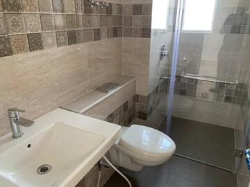Bathroom in 3 BHK Apartment at Elita Garden Vista, New Town – for Sale