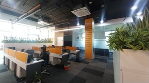 Team Area in  Office Space at Lodha Supremus, Wagle Industrial Estate – for Rent