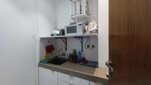 Kitchen in  Office Space at Lodha Supremus, Wagle Industrial Estate – for Rent