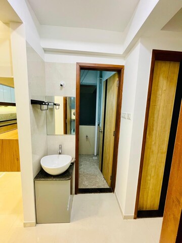 Bathroom in 2 BHK Apartment at Nirman Aura, Purandar – for Sale
