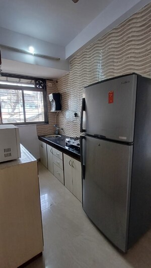 Kitchen in 1 BHK Apartment at Bandra West – for Rent