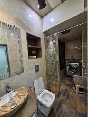 Attached Bathroom in 3 BHK Apartment at Omkar Alta Monte, Malad East – for Sale