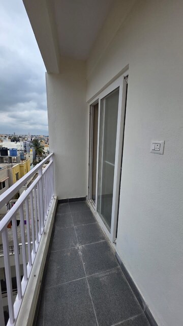 Balcony in 2 BHK Apartment at Kaggadasapura – for Rent