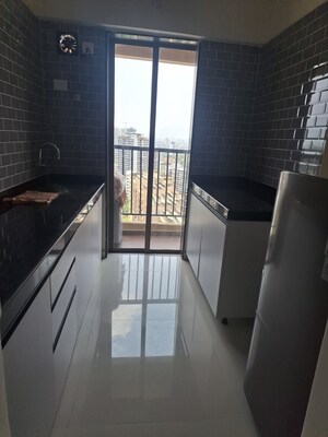 Balcony in 2 BHK Apartment at Raunak City, Kalyan West – for Rent