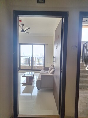 Building Lobby in 2 BHK Apartment at Raunak City, Kalyan West – for Rent