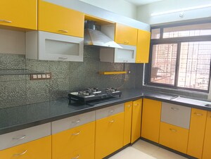 Kitchen in 1 BHK Apartment at Dheeraj Solitaire, Malad West – for Rent
