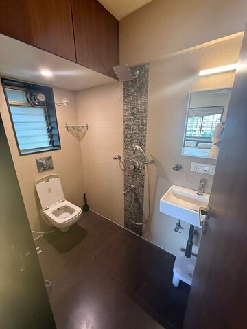 Bathroom in 2 BHK Apartment at Bandra West – for Rent