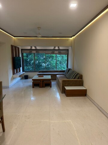 Living Room in 2 BHK Apartment at Bandra West – for Rent