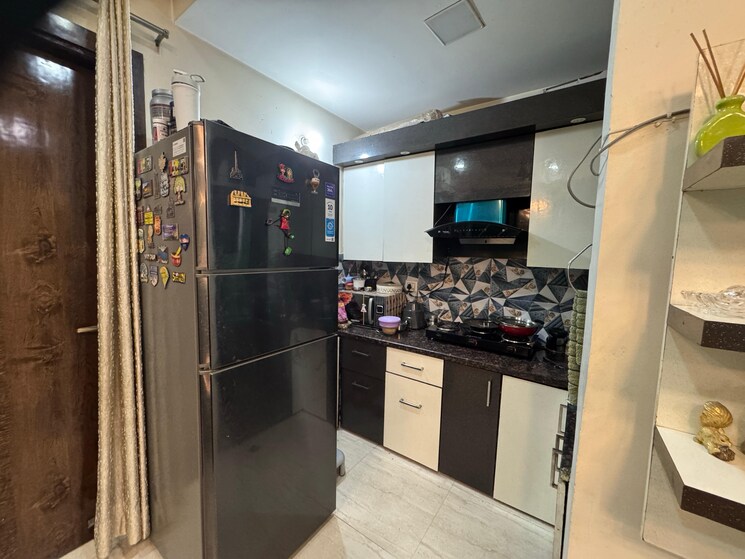 Kitchen, vasundhara sector 5 3 Bedroom 1100 Sq.Ft. Builder Floor In Vasundhara Sector 5 Ghaziabad 9213468