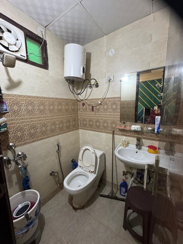 Bathroom in 3 BHK Builder Floor at Vasundhara Sector 5 – for Sale