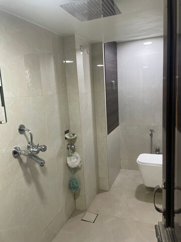 Bathroom in 2 BHK Apartment at Divya Stuti CHS, Goregaon East – for Rent