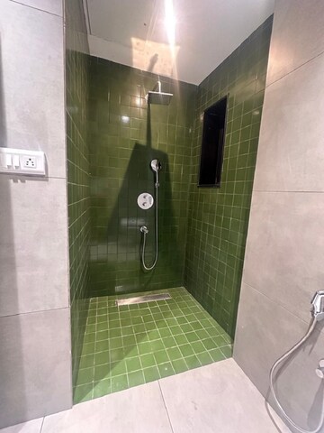 Bathroom in 2 BHK Apartment at Bandra West – for Rent