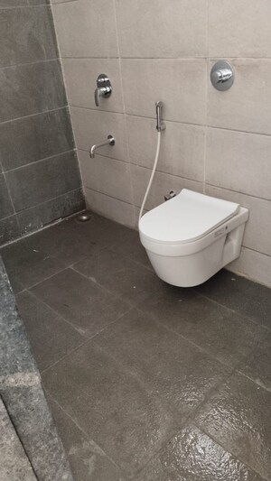 Bathroom in 1 BHK Apartment at Paranjape Schemes Abhiruchi Parisar, Dhayari – for Rent