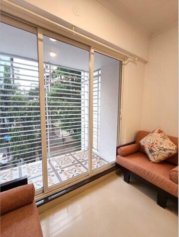 Balcony in 3 BHK Apartment at Bandra West – for Rent