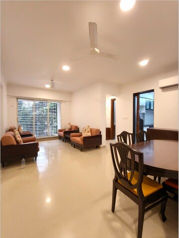 Living Room in 3 BHK Apartment at Bandra West – for Rent
