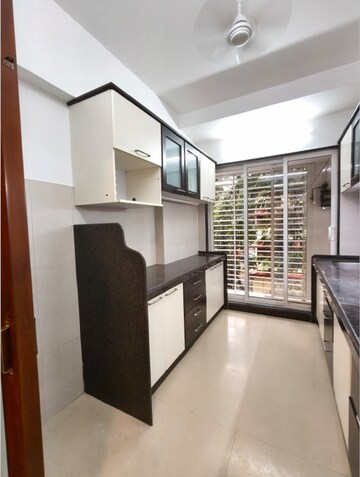 Kitchen in 3 BHK Apartment at Bandra West – for Rent