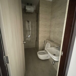 Bathroom in 3 BHK Apartment at Adani Ten BKC, Gandhi Nagar – for Sale