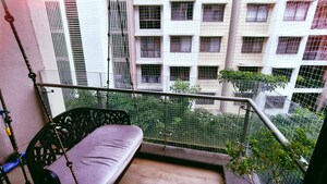Balcony in 2.5 BHK Apartment at Lodha Eternis, Andheri East – for Rent