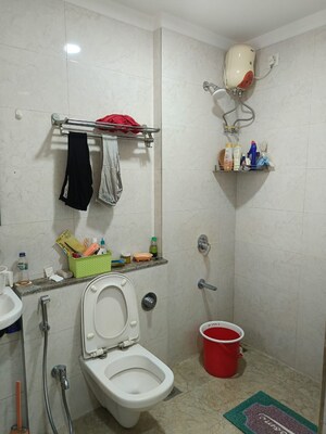 Bathroom in 1 BHK Apartment at Roha Vatika, Kurla East – for Rent