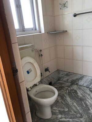 Bathroom in 2 BHK Apartment at Unitech Vistas, Rajarhat New Town – for Rent