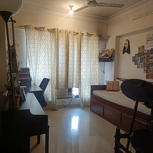 Living Room in 2 BHK Apartment at Lake Home, Powai – for Rent