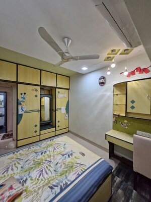 Living Room in 4 BHK Apartment at Gundecha Greens, Kandivali East – for Rent