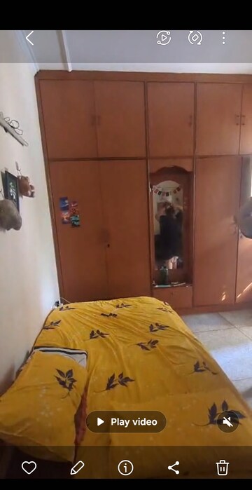 Bedroom in 1 RK Apartment at Overseas Apartment, Sector 62 – for Rent