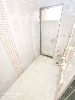 Bathroom in 1 BHK Apartment at Shree Samarth Complex, Kalwa – for Rent