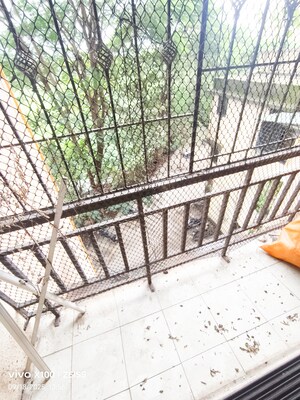 Balcony in 1 BHK Apartment at Shree Samarth Complex, Kalwa – for Rent