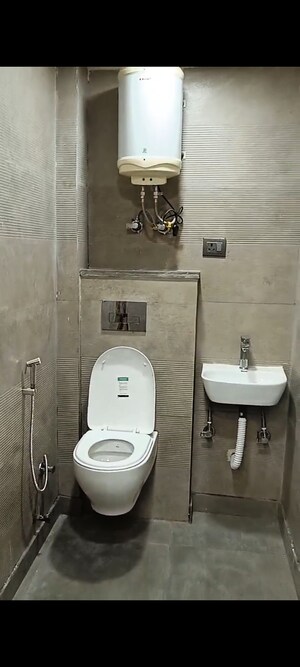 Bathroom in 3.5 BHK Builder Floor at Govindpuri – for Rent