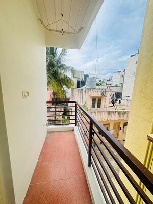 Balcony in 3 BHK Apartment at Indiranagar – for Rent