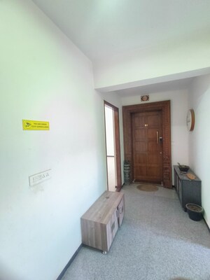 Living Room in 3 BHK Apartment at Team Green Wood, Indiranagar – for Rent