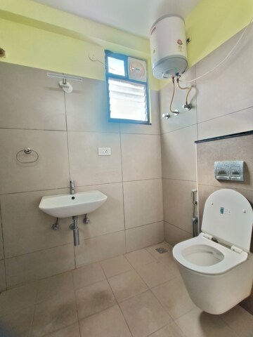 Bathroom in 3 BHK Apartment at Team Green Wood, Indiranagar – for Rent