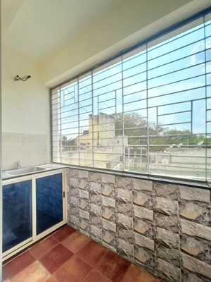 Balcony in 3 BHK Apartment at Team Green Wood, Indiranagar – for Rent