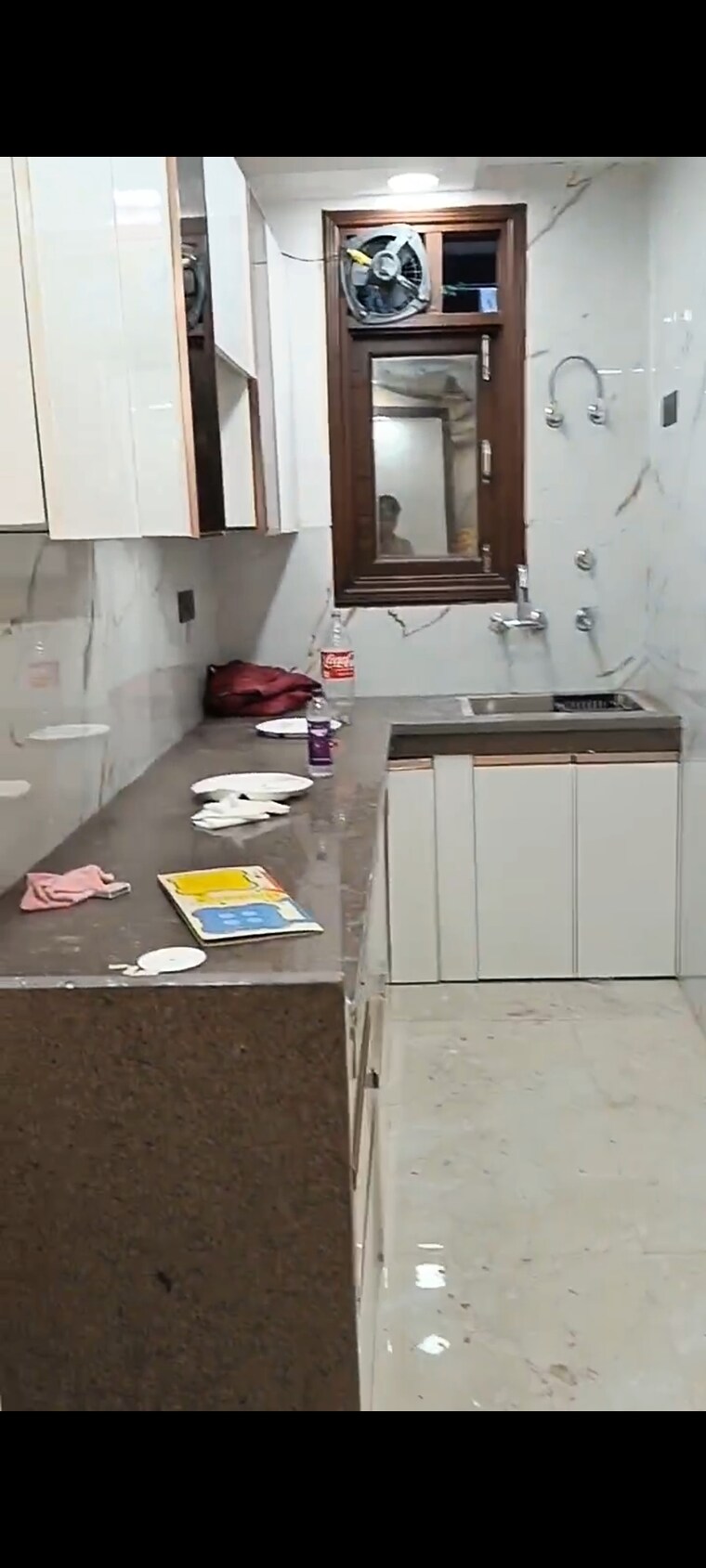 Kitchen, govindpuri 3.5 Bedroom 950 Sq.Ft. Builder Floor In Govindpuri Delhi 9213760