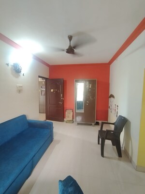 Living Room in 1 BHK Apartment at Sanghvi Hills, Ghodbunder Road – for Rent
