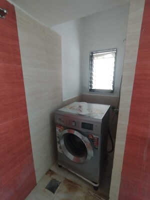 Bathroom in 1 BHK Apartment at Sanghvi Hills, Ghodbunder Road – for Rent