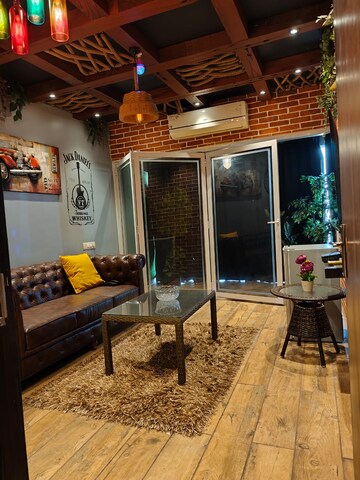 Living Room in 3 BHK Apartment at HDIL Metropolis Residences, Andheri West – for Rent