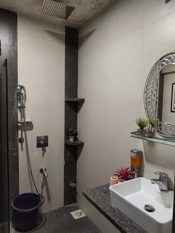 Bathroom in 3 BHK Apartment at HDIL Metropolis Residences, Andheri West – for Rent