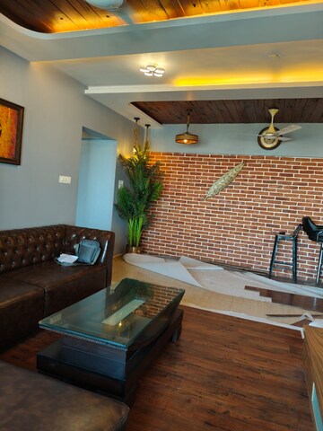 Living Room in 3 BHK Apartment at HDIL Metropolis Residences, Andheri West – for Rent