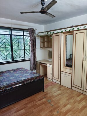 Bedroom in 1 BHK Independent House at Koregaon Park – for Rent