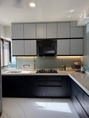 Kitchen in 2 BHK Apartment at Powai – for Rent